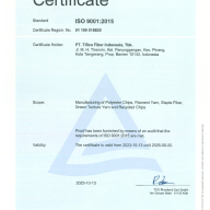 Sertifkat ISO 9001